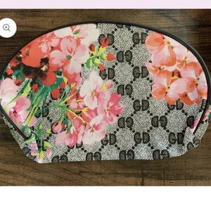 Flower Pattern Cosmetic Bag NEW